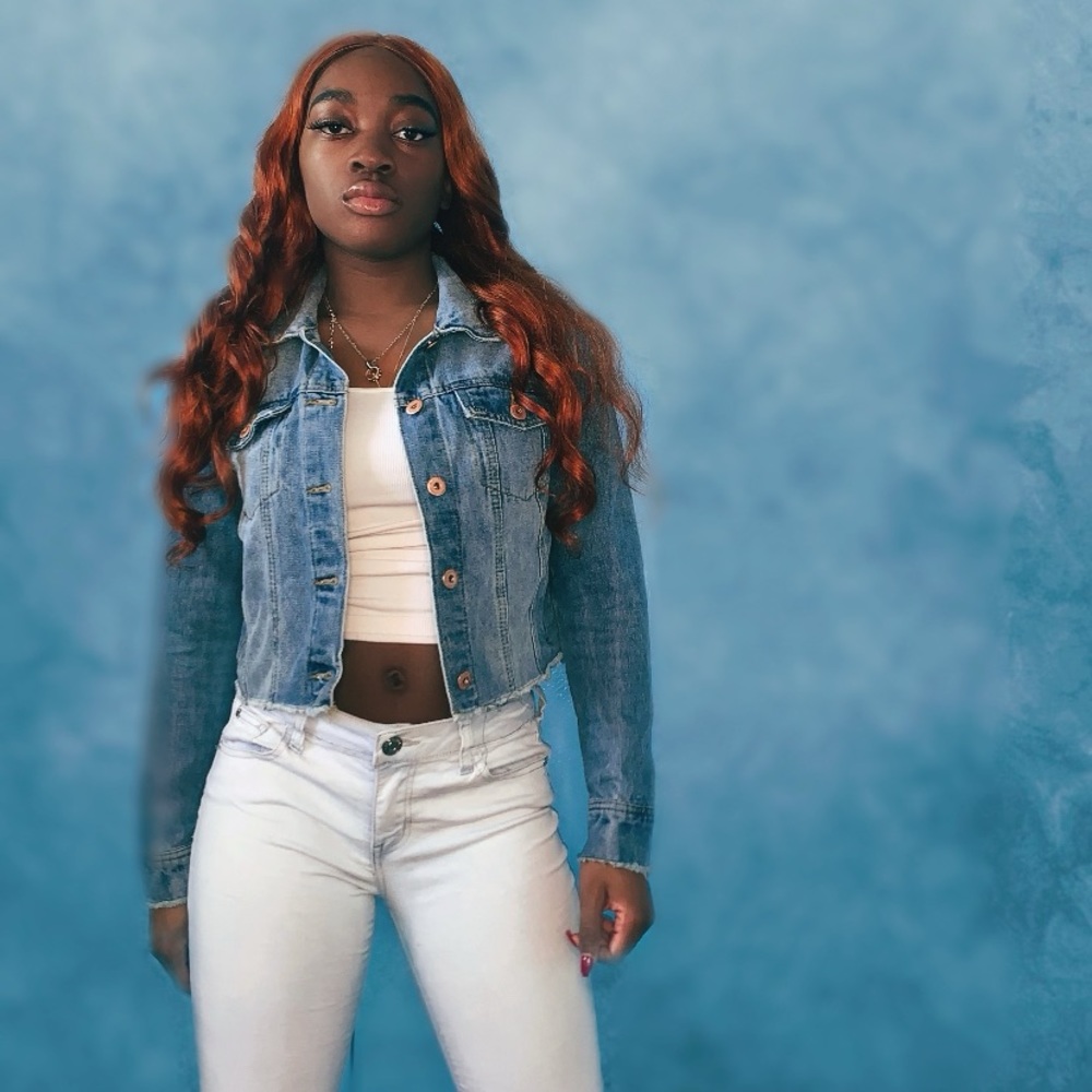 “CARE FREE” Denim Jacket